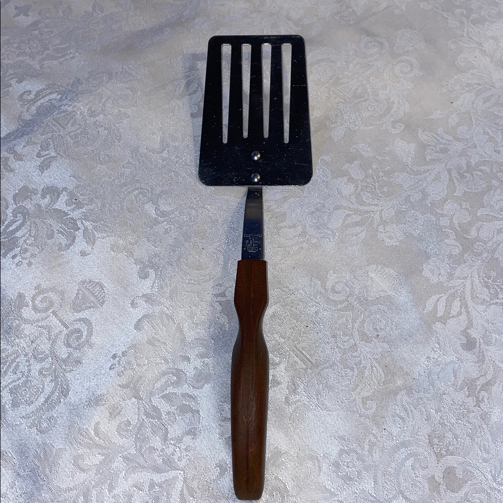 Vintage CUTCO KITCHEN Wood Handle Kitchen Utensil Set. - Picture 7 of 10